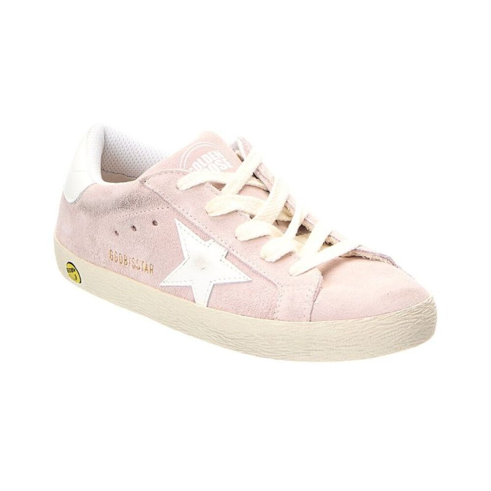 Golden Goose Leather & Suede Sneaker, Pink